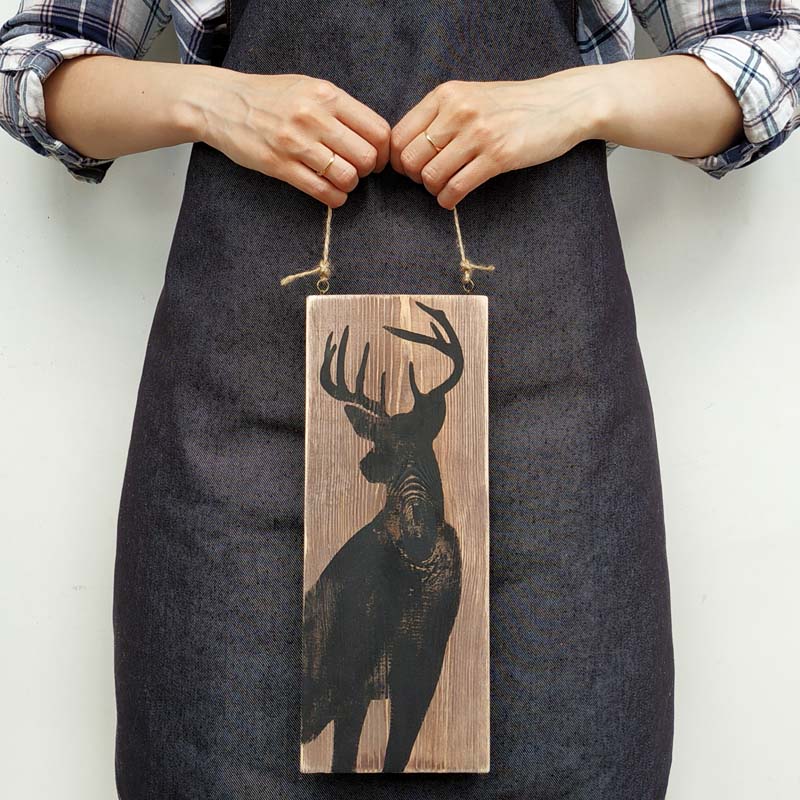 Деревянная табличка DEER - описание и стоимость изделия Деревянная табличка DEER - описание и стоимость изделия
