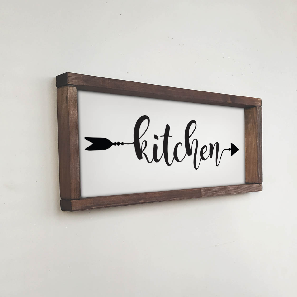 Декоративное панно с  указателем KITCHEN - иллюстрация товара №2